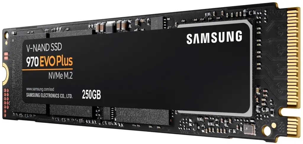 SSD накопитель Samsung 970 EVO Plus M.2 NVMe, 256GB