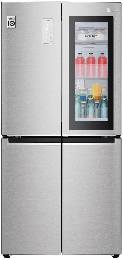 Frigider LG GC-Q22FTAKL, inox