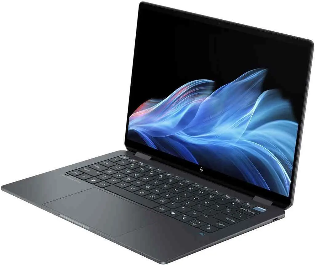 Laptop HP OmniBook Ultra Flip 14-fh0003ci (14.0"/2.8K/Core Ultra 7 258V/32GB/1TB/Intel Arc/Win 11), gri