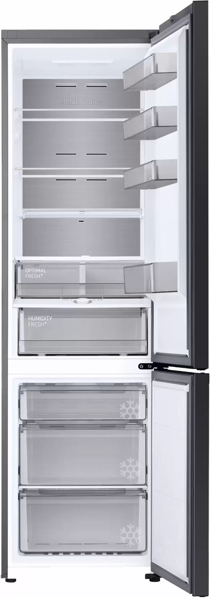 Холодильник Samsung RB38C7B4EB1/UA, черный