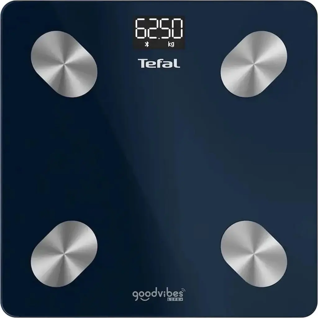 Cântar de podea Tefal BM9720F0, albastru pe tehnoparc.md Cântar de podea Tefal BM9720F0, albastru