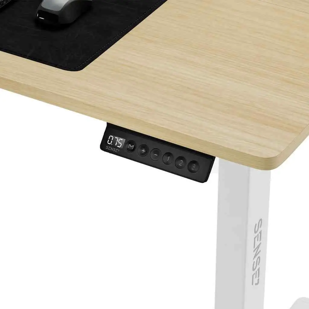 Письменный стол SENSE7 Nojo 120x60, белая сосна