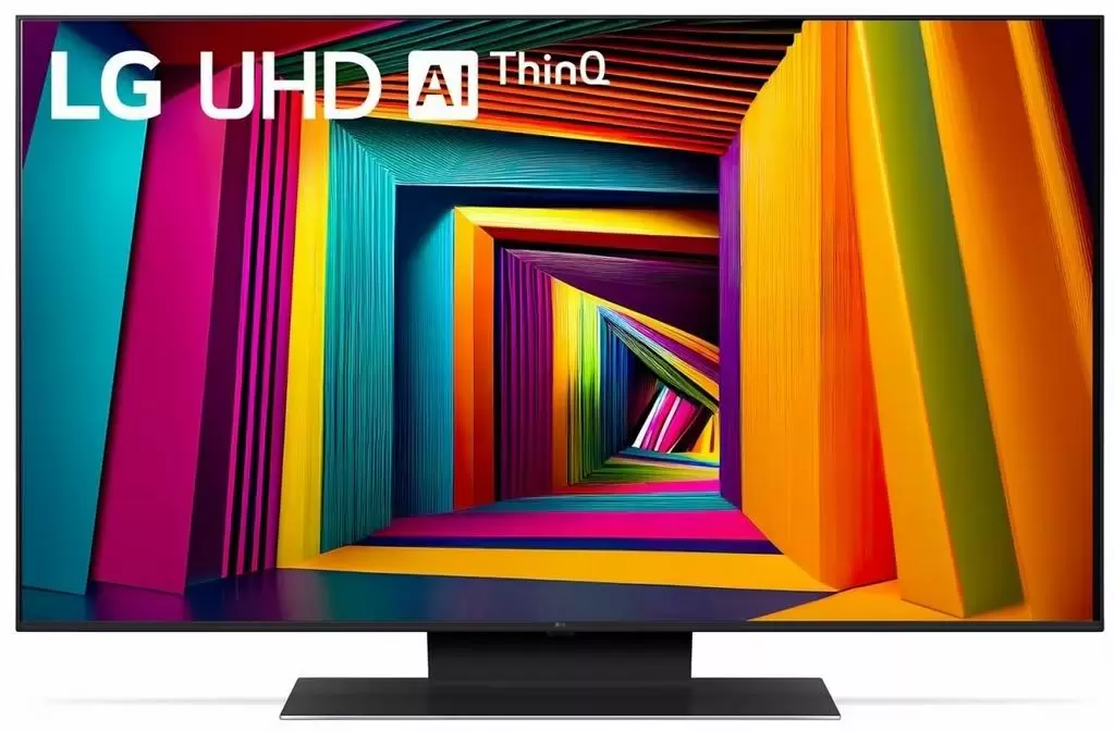 Телевизор LG 43UT91006LA, черный