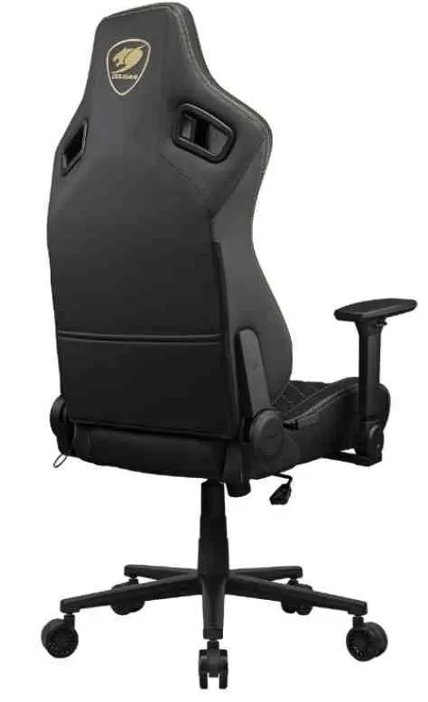 Scaun gaming Cougar Defensor Gold, negru/auriu