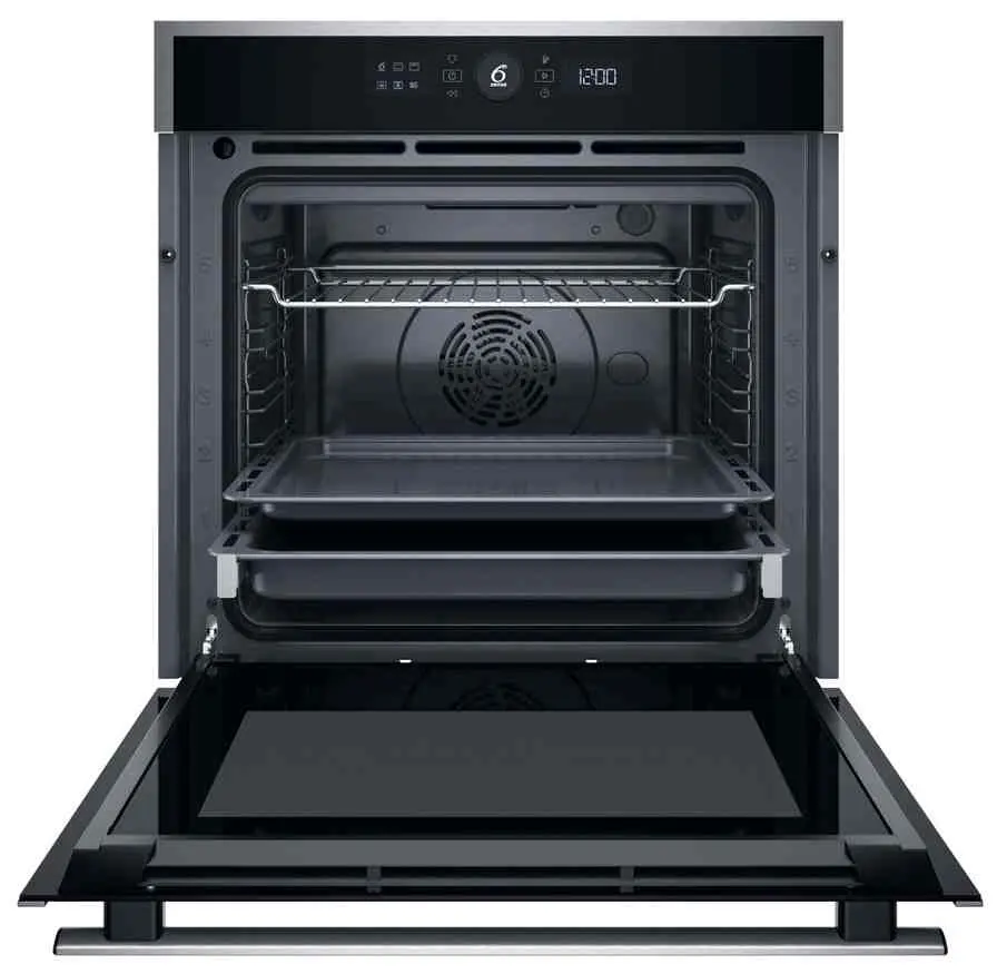 Cuptor electric Whirlpool WOI4S8HM1SXA, negru/argintiu pe tehnoparc.md Cuptor electric Whirlpool WOI4S8HM1SXA, negru/argintiu