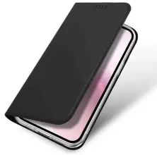 Husă de protecție Dux Ducis Flip SkinPro iPhone 16E, negru