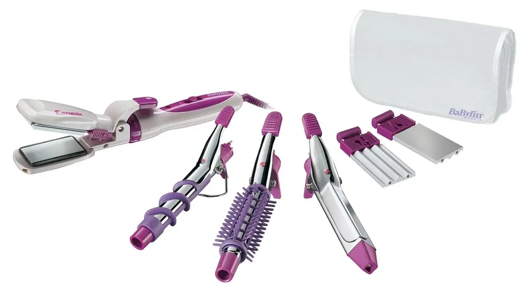 Прибор для укладки Babyliss 2020 CE, белый/фиолетовый