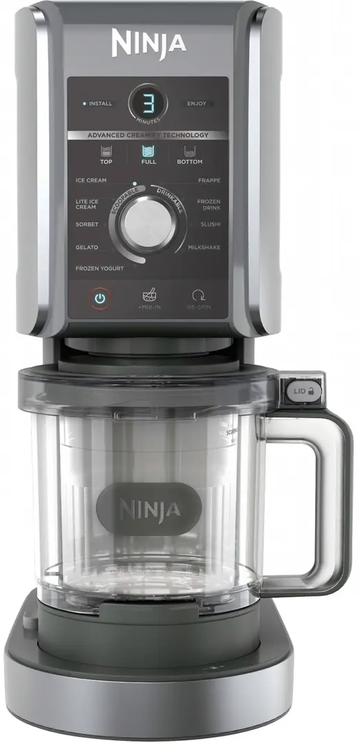 Aparat de înghețată Ninja NC501EU, inox