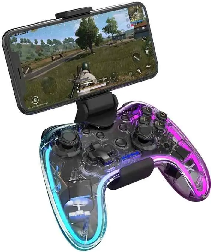 Gamepad Xtrike Me GP-52, transparent