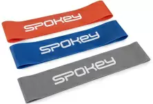 Expander Spokey Flex Set, roșu/albastru/gri