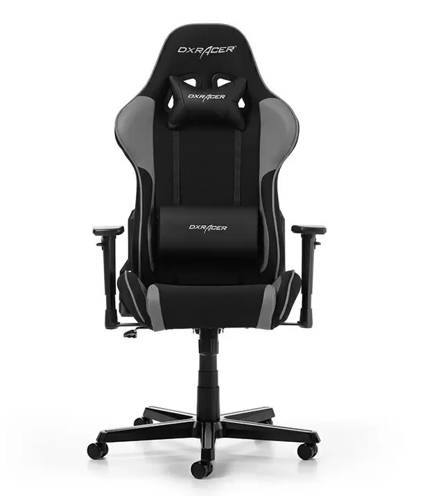 Scaun de birou DXRacer GC-F11-NG, negru/gri