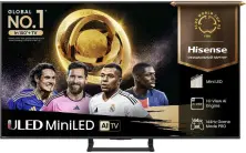 Televizor Hisense 50E8Q, negru