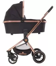 Cărucior Kikka Boo 3 in 1 Vicenza Premium, negru