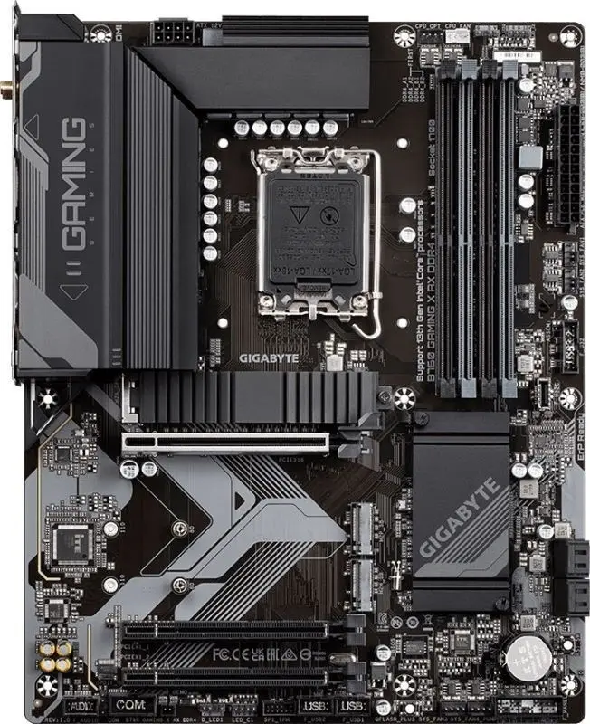 Placă de bază Gigabyte B760 Gaming X AX DDR4 pe tehnoparc.md Placă de bază Gigabyte B760 Gaming X AX DDR4