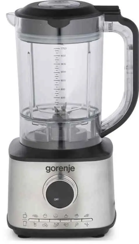 Robot de bucătărie Gorenje SBR1500E, inox pe tehnoparc.md Robot de bucătărie Gorenje SBR1500E, inox