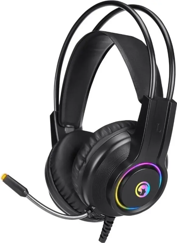 Наушники Marvo HG8935 Rainbow, черный