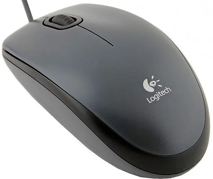 Мышка Logitech M90, серый