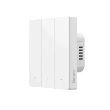 Întrerupător smart Sonoff M5-3C-86W, alb