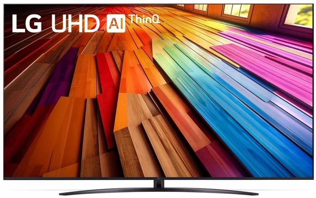 Телевизор LG 86UT81006LA, черный