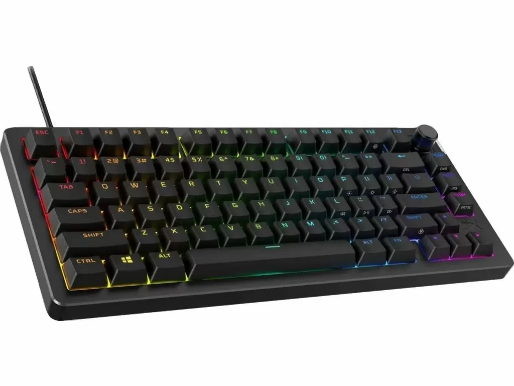 Клавиатура HyperX Alloy Rise 75 RGB, черный