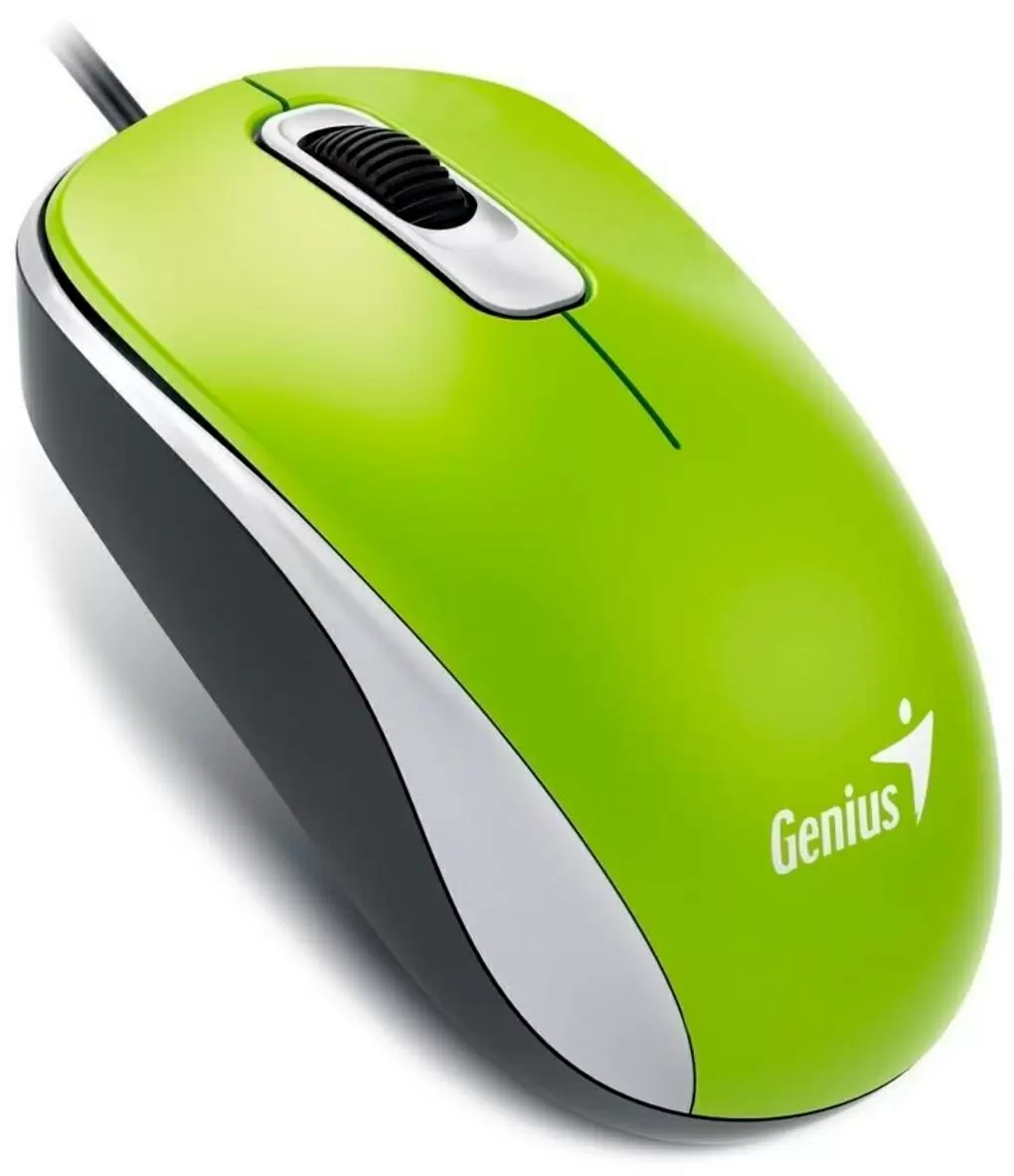 Мышка Genius DX-110, зеленый