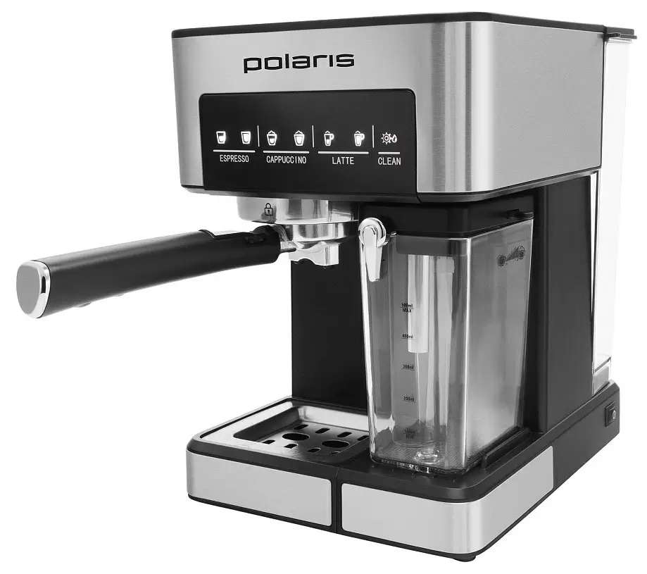 Cafetieră electrică Polaris PCM 1541E, inox