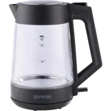 Fierbător de apă Gorenje K17OGP, negru pe tehnoparc.md Fierbător de apă Gorenje K17OGP, negru