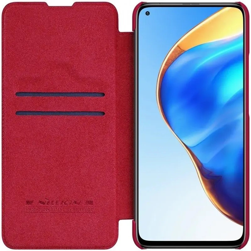 Husă de protecție Nillkin Xiaomi Mi10T/Mi10T Pro Qin, roșu