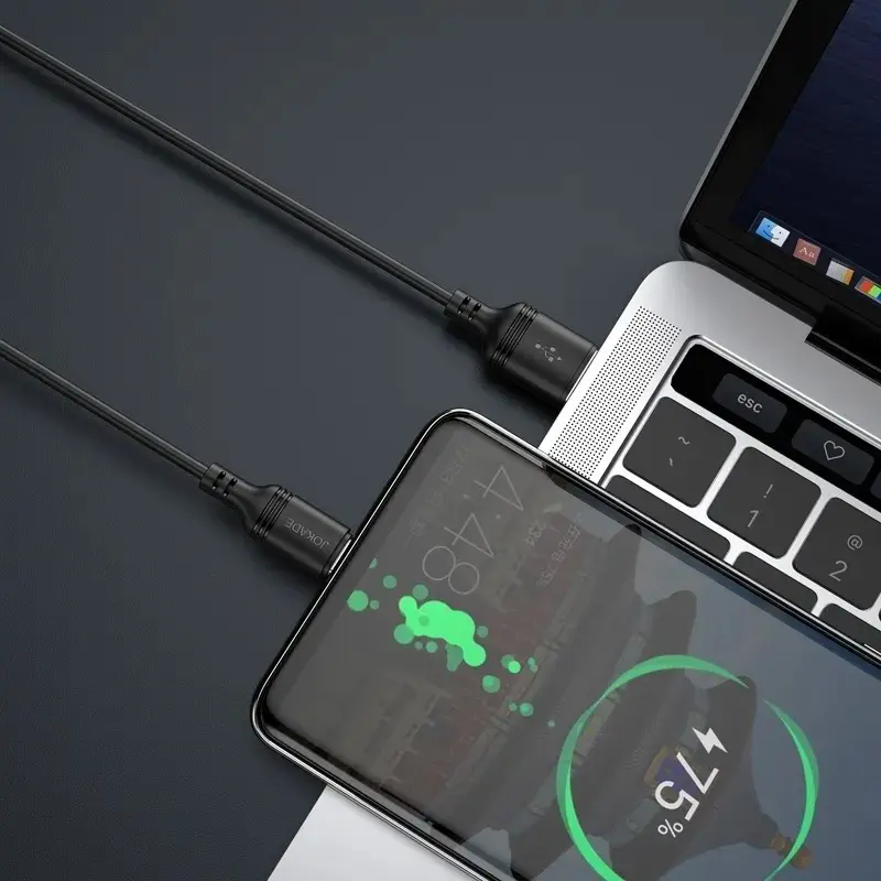Cablu USB Jokade USB to Micro USB Zhizun 3A 1m, negru