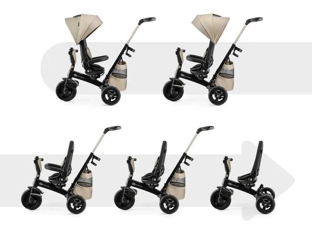 Детский велосипед KinderKraft Easytwist, бежевый