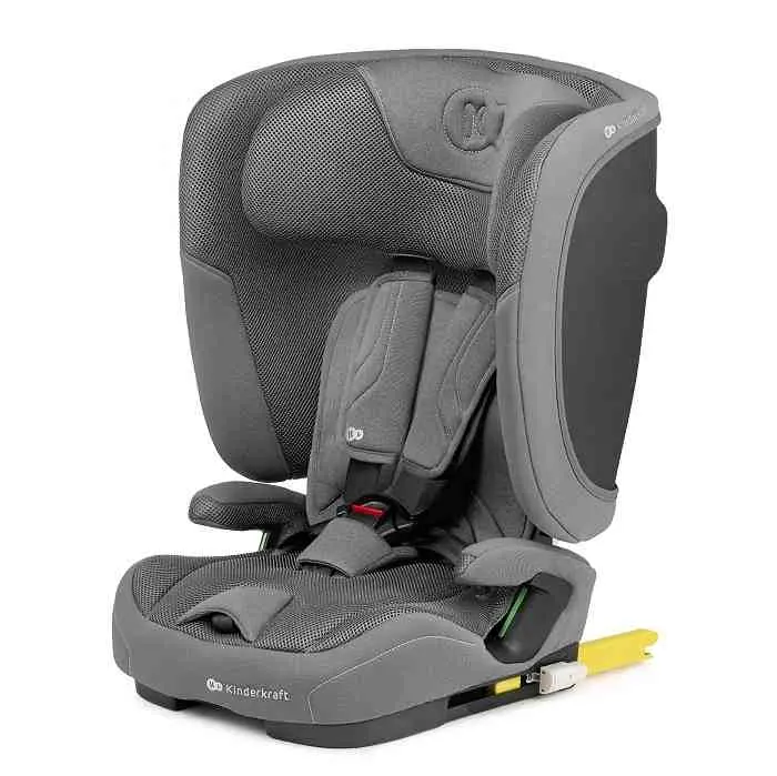 Детское автокресло KinderKraft Fix2Go i-Size, серый на tehnoparc.md Детское автокресло KinderKraft Fix2Go i-Size, серый