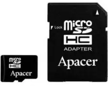 Card de memorie flash Apacer microSDHC R85 UHS-I U1 Class 10 + SD adapter, 32GB