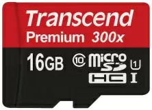 Card de memorie flash Transcend MicroSDHC 16GB Class 10 UHS-I 400X