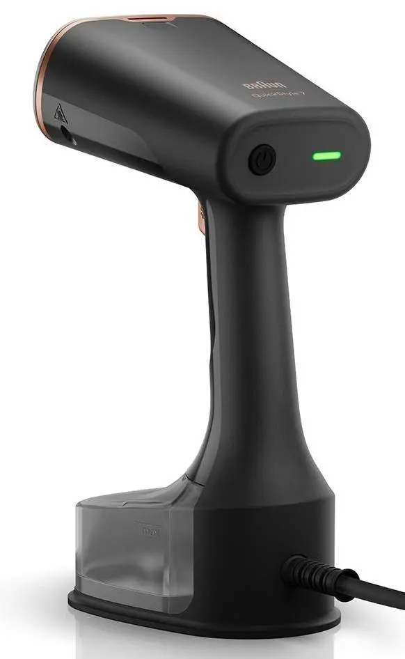 Aparat manual de călcat cu aburi Braun GS 7077 BK, negru