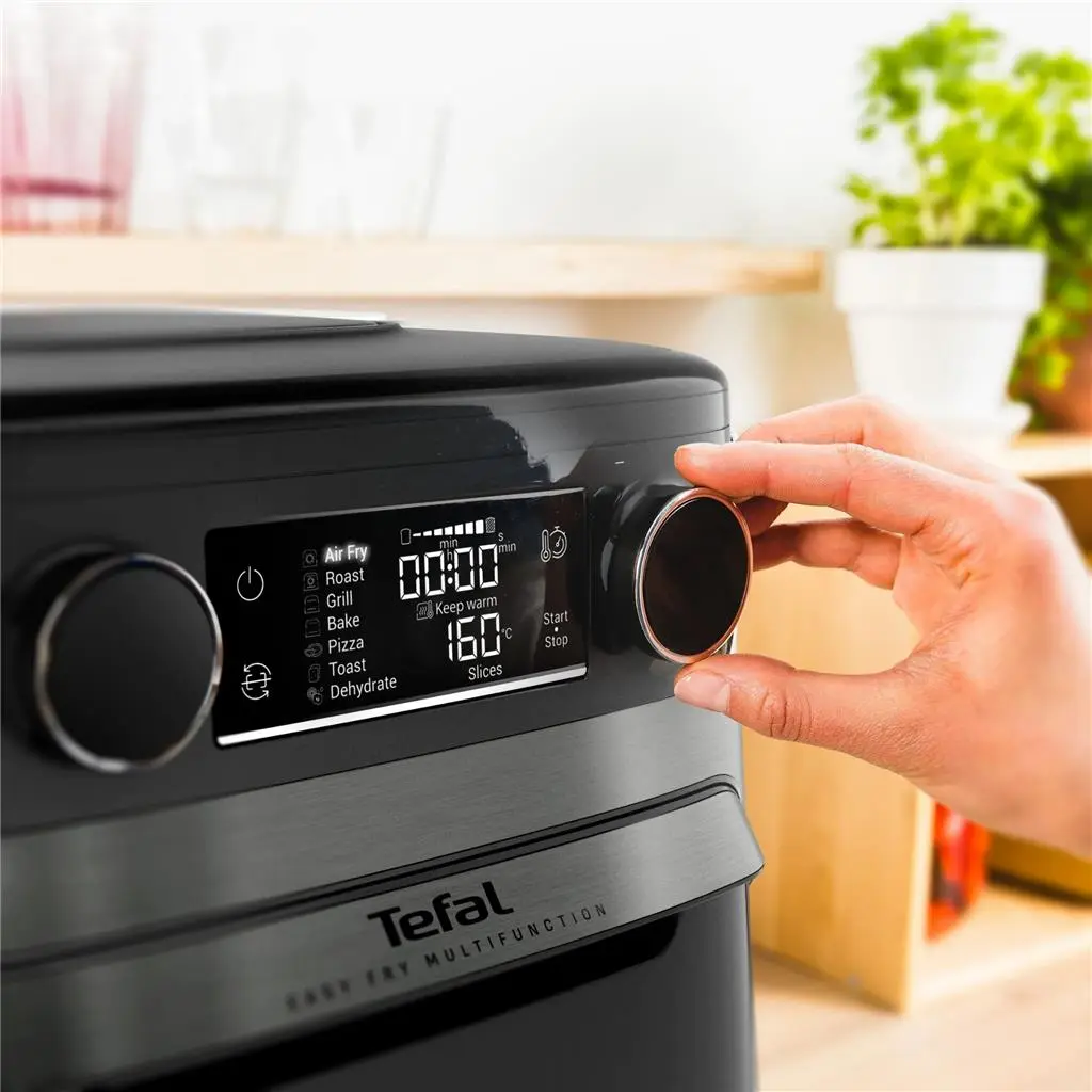 Аэрогриль Tefal FW5558E0, черный на tehnoparc.md Аэрогриль Tefal FW5558E0, черный