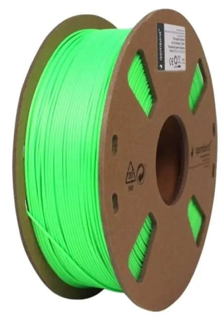 Filament pentru imprimare 3D Gembird 3DP-ABS1.75-01-FG, verde