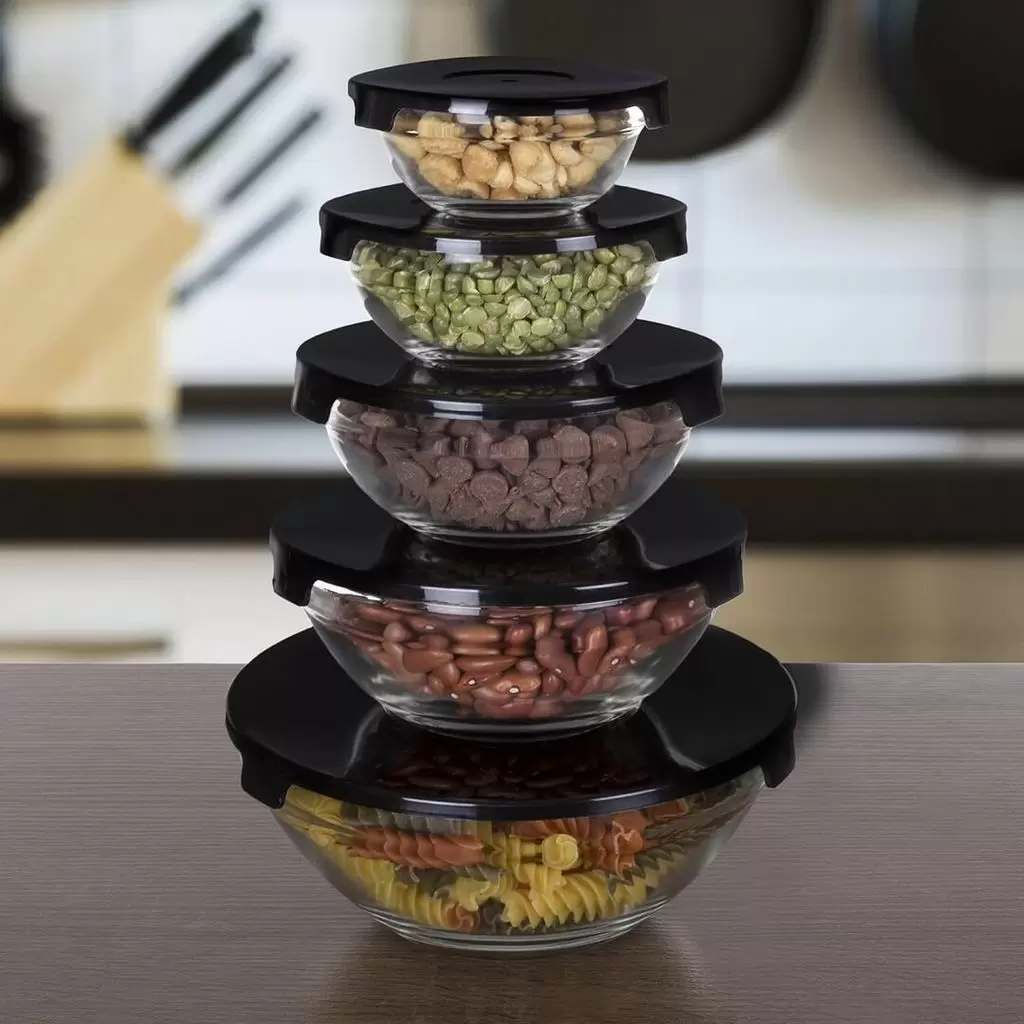 Set container pentru mâncare Trend-Mix Cooking Bowl 5buc