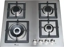 Plită incorporabilă cu gaz Tornado SL 4G221, inox