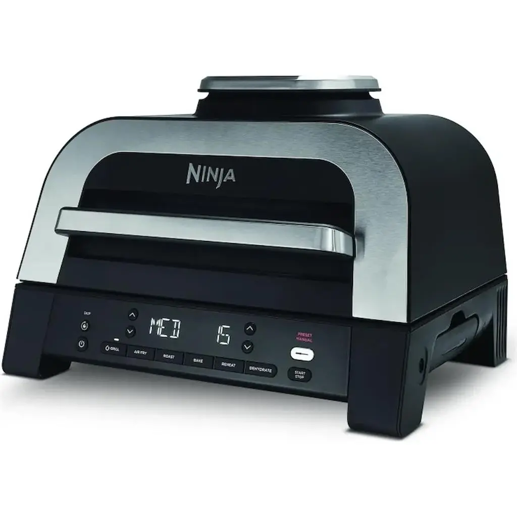 Электрогриль Ninja DG551EU, нержавеющая сталь/черный