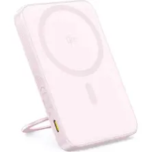 Acumulator extern Baseus PicoGo Qi2 5000mAh, roz