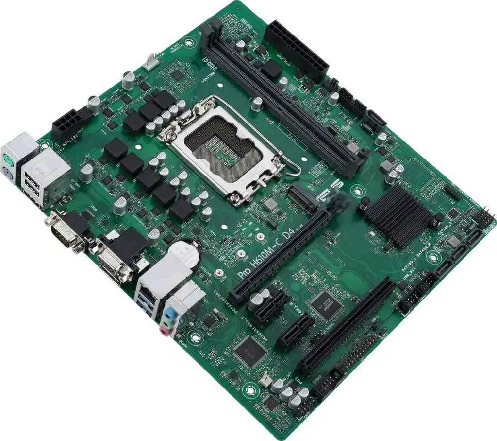 Материнская плата Asus Pro H610M-C D4-CSM