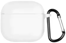 Чехол для наушников Helment Case Silicone Airpods 4 (AIRPOD4WH), белый на tehnoparc.md Чехол для наушников Helment Case Silicone Airpods 4 (AIRPOD4WH), белый