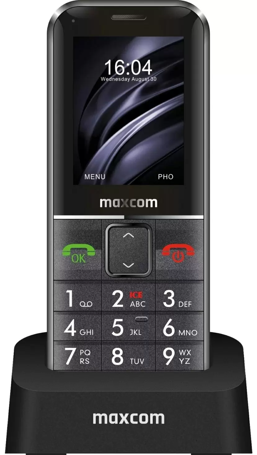 Мобильный телефон Maxcom MM735, черный