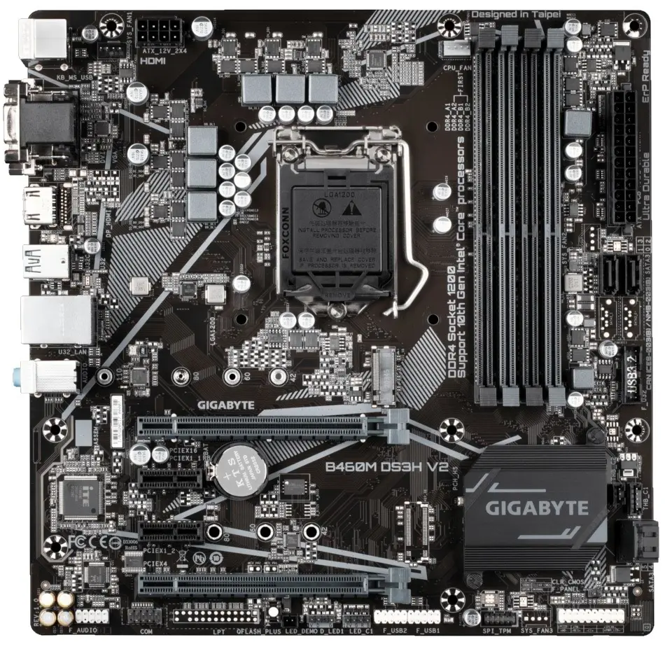 Материнская плата Gigabyte B460M DS3H V2 1.0