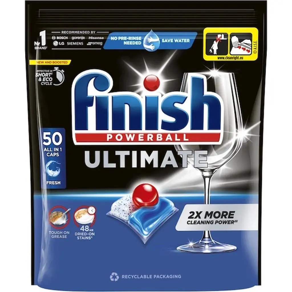 Средство для посудомоечных машин FINISH 50tab Ultimate Fresh