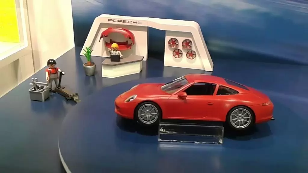 Машина Playmobil City Life/Racing Porsche 911 Carrera S, красный