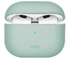 Husă pentru căști Uniq Lino Hybrid Mint for AirPods 3rd Gen, verde