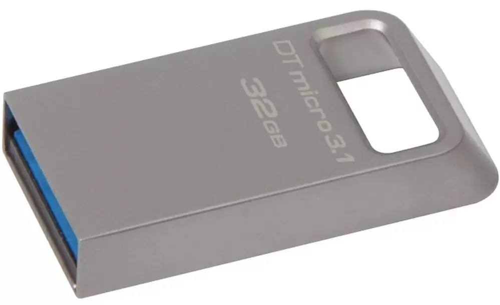 USB-флешка Kingston DataTraveler Micro 3.1 32GB, серый