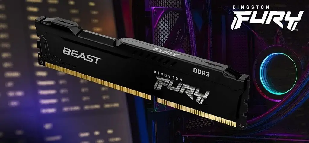 Оперативная память Kingston Fury Beast 8GB DDR3-1600Mhz, CL10, 1.5V на tehnoparc.md Оперативная память Kingston Fury Beast 8GB DDR3-1600Mhz, CL10, 1.5V