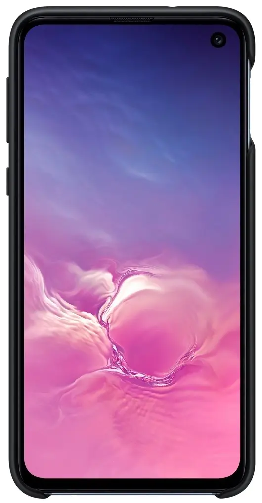 Чехол Samsung Silicone Cover Galaxy S10E, черный